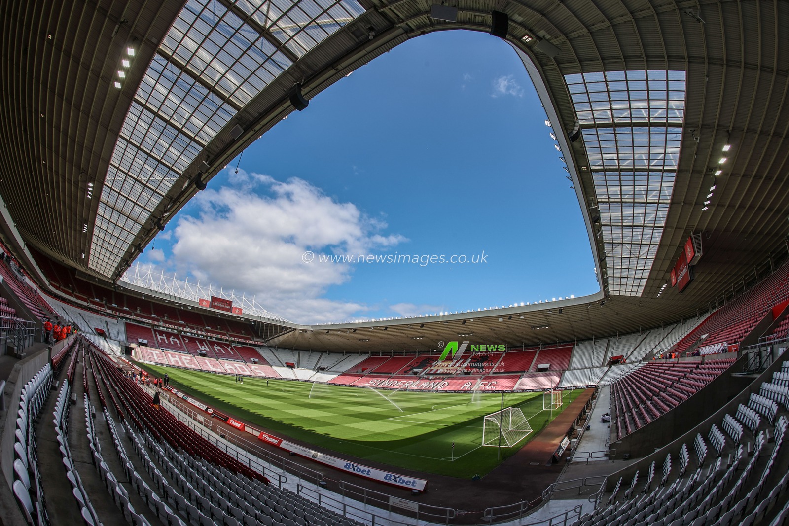 A general view of the Stadium of Light during the Pre-season friendly match Sunderland vs Real Betis at Stadium Of Light, Sunderland, United Kingdom, 2nd August 2025

(Photo by Alfie Cosgrove/News Images)