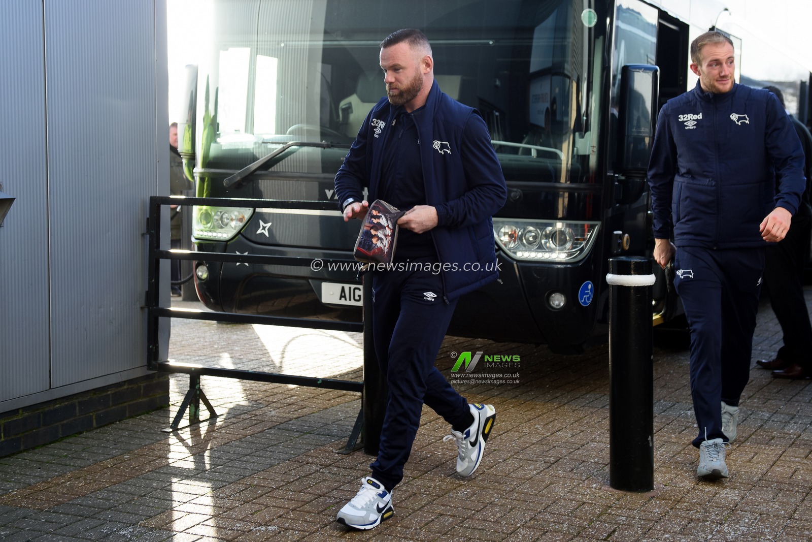 18th January 2020, Pride Park Stadium, Derby, England; Sky Bet Championship, Derby County v Hull City : Derby County Player-Coach Wayne Rooney 

Credit: Jon Hobley/News Images