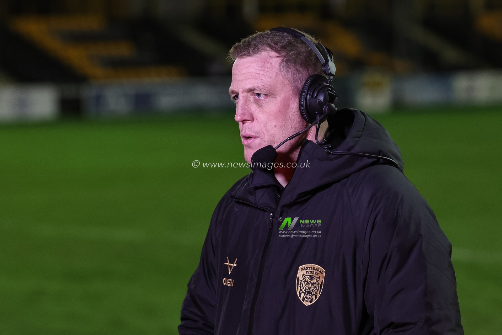 Castleford Tigers head coach Ryan Carr during the Betfred Super League Round 3 match Castleford Tigers vs Huddersfield Giants at OneBore Stadium, Castleford, Untied Kingdom on 27 February 2026

(Photo by Mark Cosgrove/News Images)