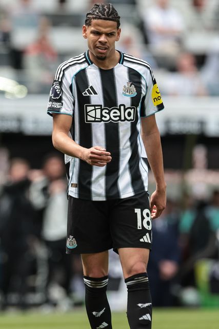 William Osula of Newcastle United during the Premier League match Newcastle Untied vs Brighton & Hove Albion at St. James's Park, Newcastle, United Kingdom on 02 May 2026

(Photo by Mark Cosgrove/News Images)