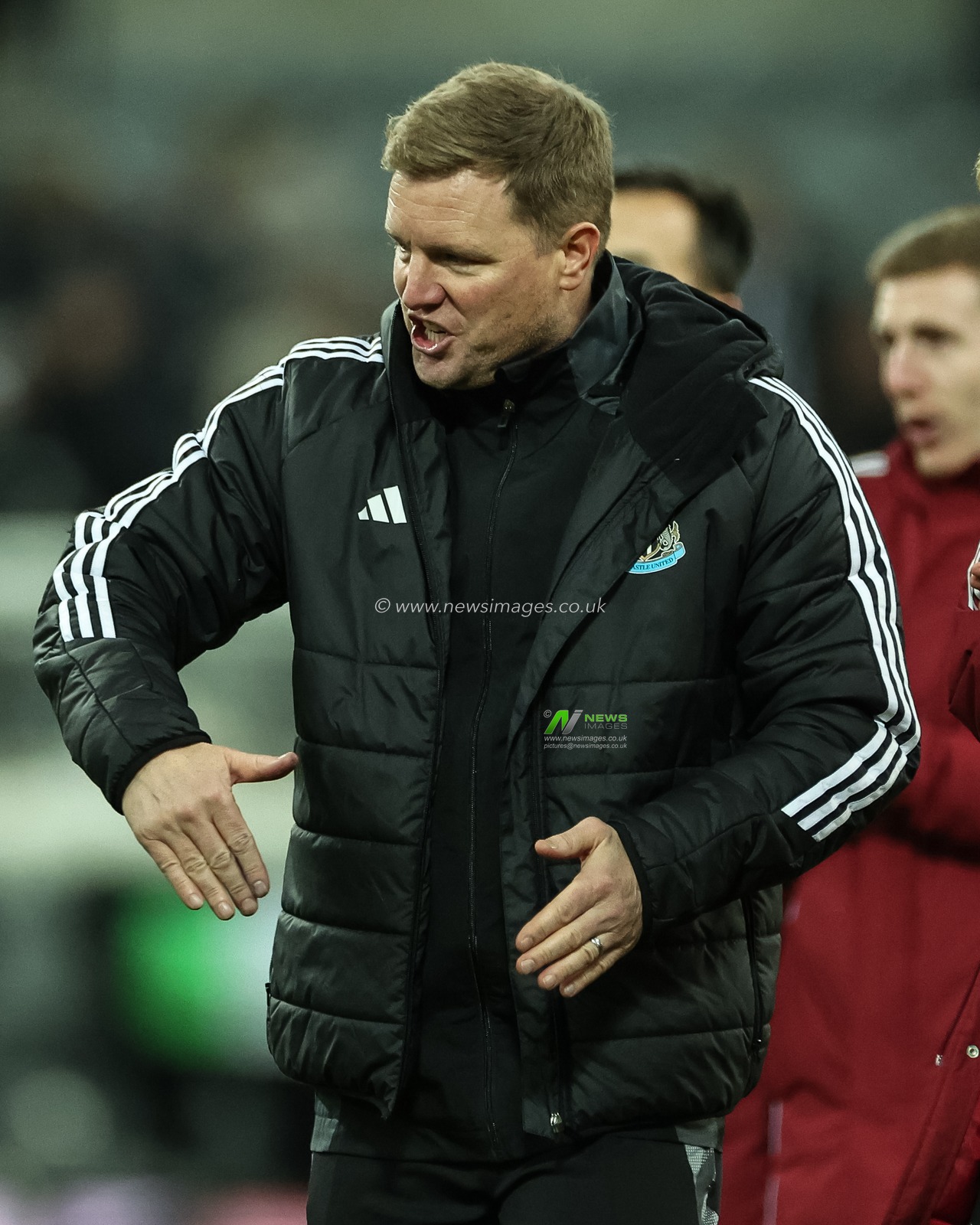 Eddie Howe manager of Newcastle United during the Premier League match Newcastle United vs Leicester City at St. James's Park, Newcastle, United Kingdom, 14th December 2024

(Photo by Mark Cosgrove/News Images)