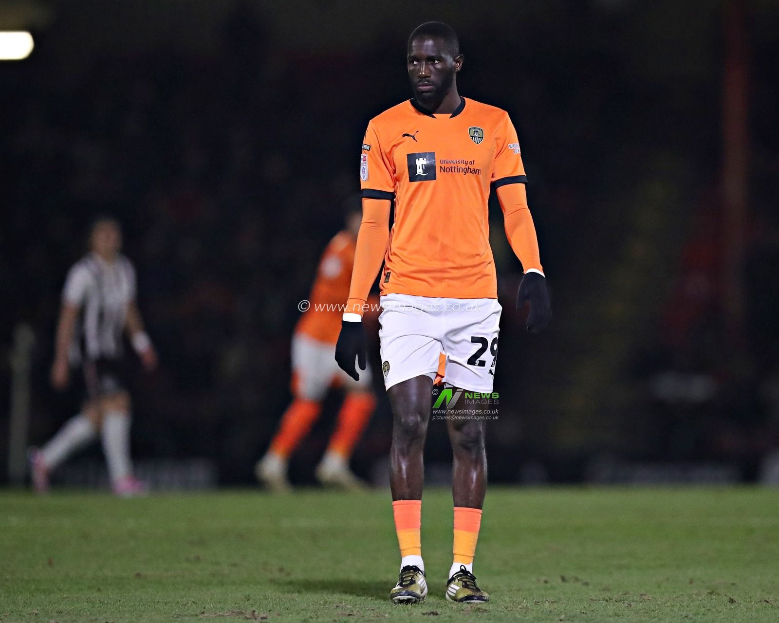 Alassana Jatta of Notts County during the Sky Bet League 2 match Grimsby Town vs Notts County at Blundell Park, Cleethorpes, United Kingdom, 11th March 2025

(Photo by Sam Eaden/News Images)