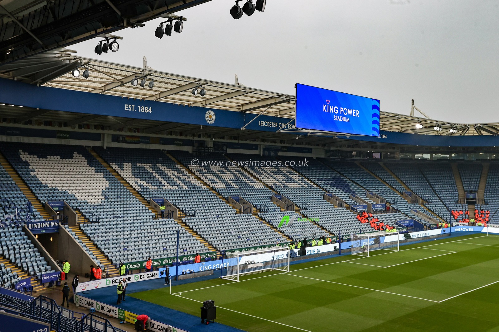 A general view of the King Power Stadium during the Premier League match Leicester City vs Arsenal at King Power Stadium, Leicester, United Kingdom, 15th February 2025

(Photo by Alfie Cosgrove/News Images)