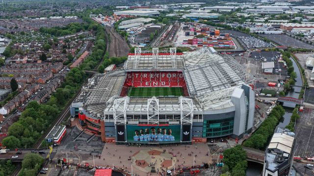 An aerial view of Old Trafford during the Premier League match Manchester United vs Liverpool at Old Trafford, Manchester, United Kingdom on 03 May 2026

(Photo by Mark Cosgrove/News Images)
