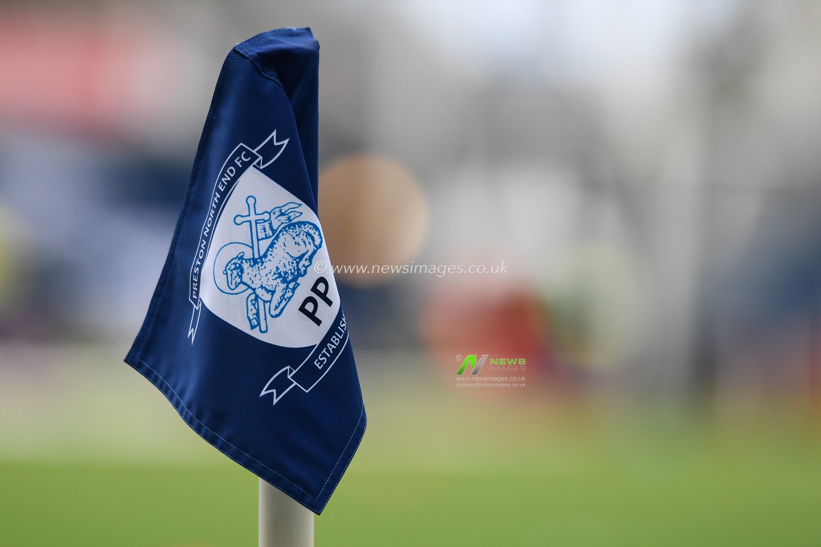 The corner flag at Preston North End