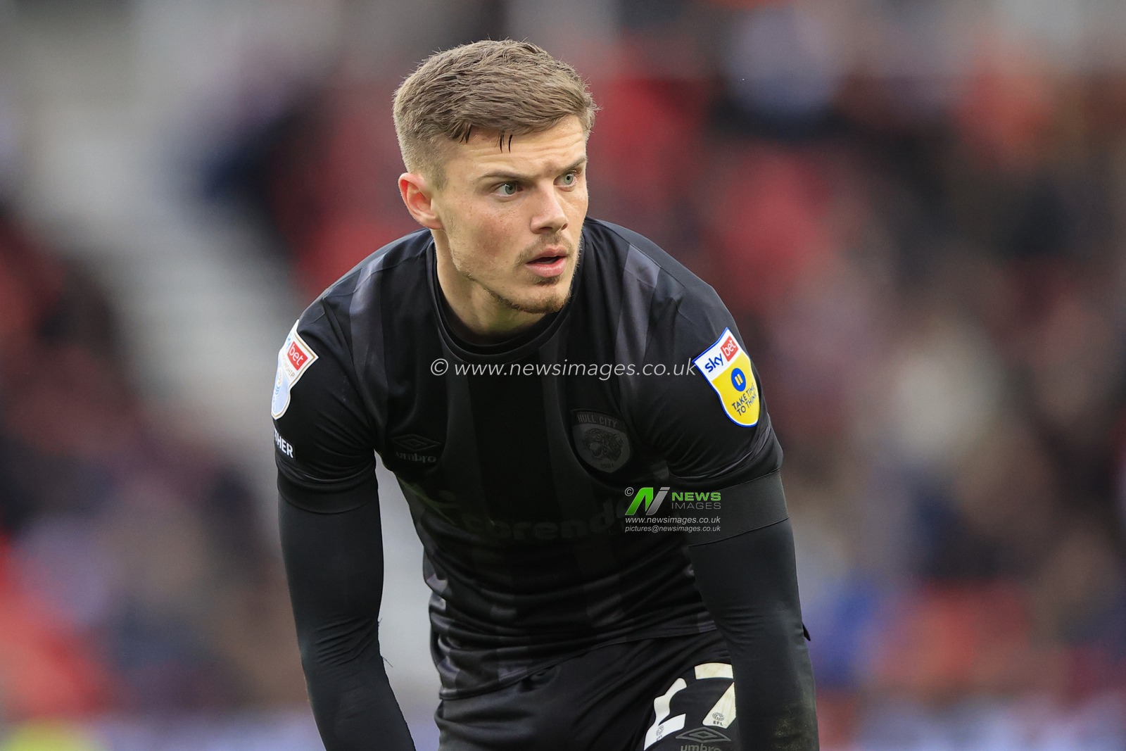Regan Slater #27 of Hull City during the Sky Bet Championship match Stoke City vs Hull City at Bet365 Stadium, Stoke-on-Trent, United Kingdom, 11th February 2023

(Photo by Conor Molloy/News Images)