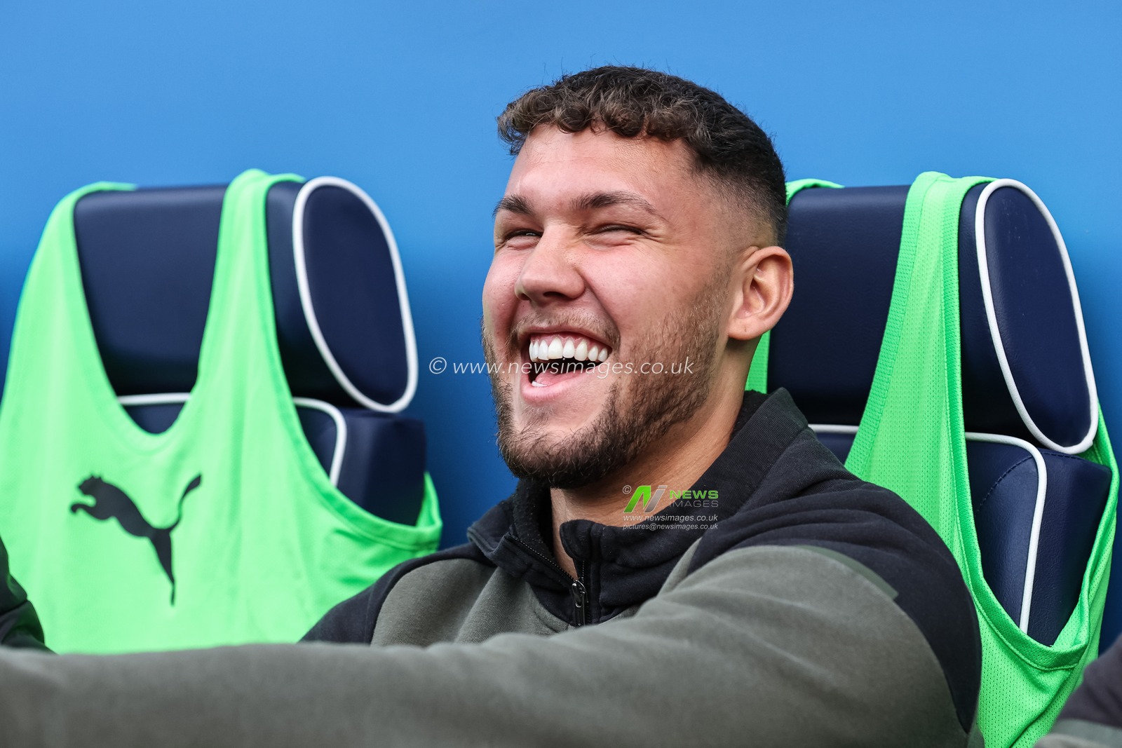 Matty Wolfe of Barnsley full of smiles during the Sky Bet League 1 Play-offs Semi-final second leg match Bolton Wanderers vs Barnsley at Toughsheet Community Stadium, Bolton, United Kingdom, 7th May 2024

(Photo by Mark Cosgrove/News Images)