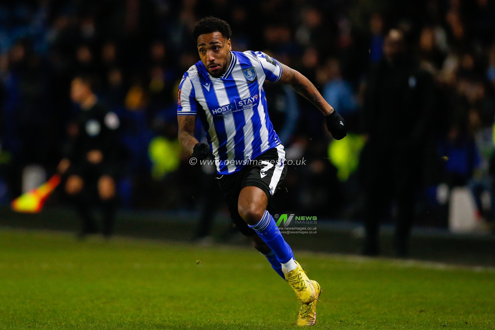 Mallik Wilks #7 of Sheffield Wednesday during the Emirates FA Cup Third Round match Sheffield Wednesday vs Newcastle United at Hillsborough, Sheffield, United Kingdom, 7th January 2023

(Photo by Ben Early/News Images)