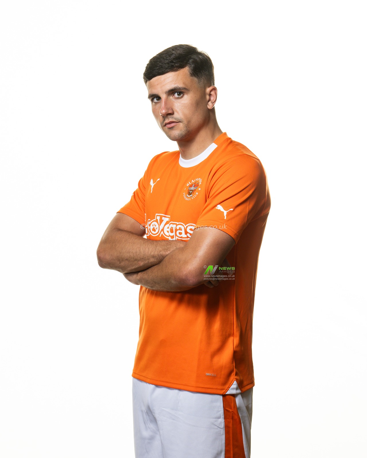 Blackpool Squad Headshots at Bloomfield Road, Blackpool, United Kingdom, 27th July 2023

(Photo by Craig Thomas/News Images)