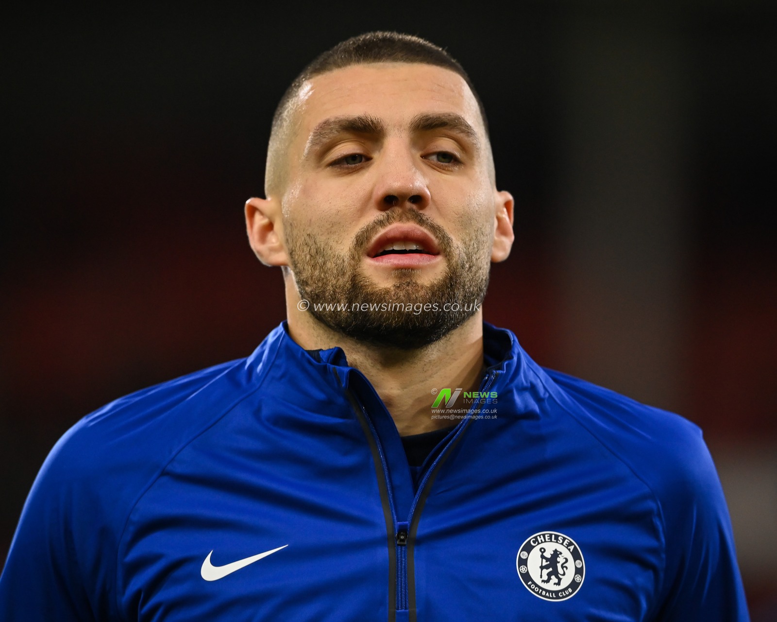 Mateo KovaÄiÄ‡ #8 of Chelsea during the pre-game warmup ahead of the Premier League match Nottingham Forest vs Chelsea at City Ground, Nottingham, United Kingdom, 1st January 2023

(Photo by Craig Thomas/News Images)