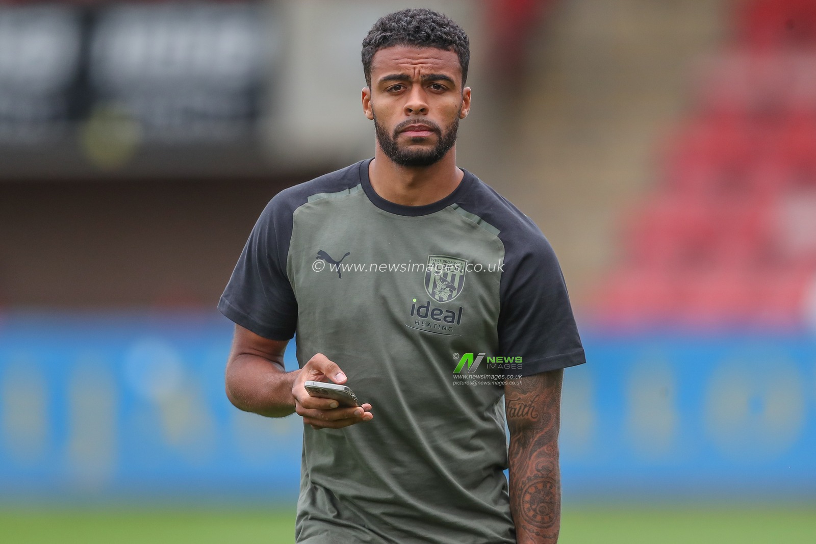 Darnell Furlong #2 of West Bromwich Albion arrives ahead of the Pre-season friendly match Cheltenham Town vs West Bromwich Albion at The Completely-Suzuki Stadium, Cheltenham, United Kingdom, 18th July 2023

(Photo by Gareth Evans/News Images)