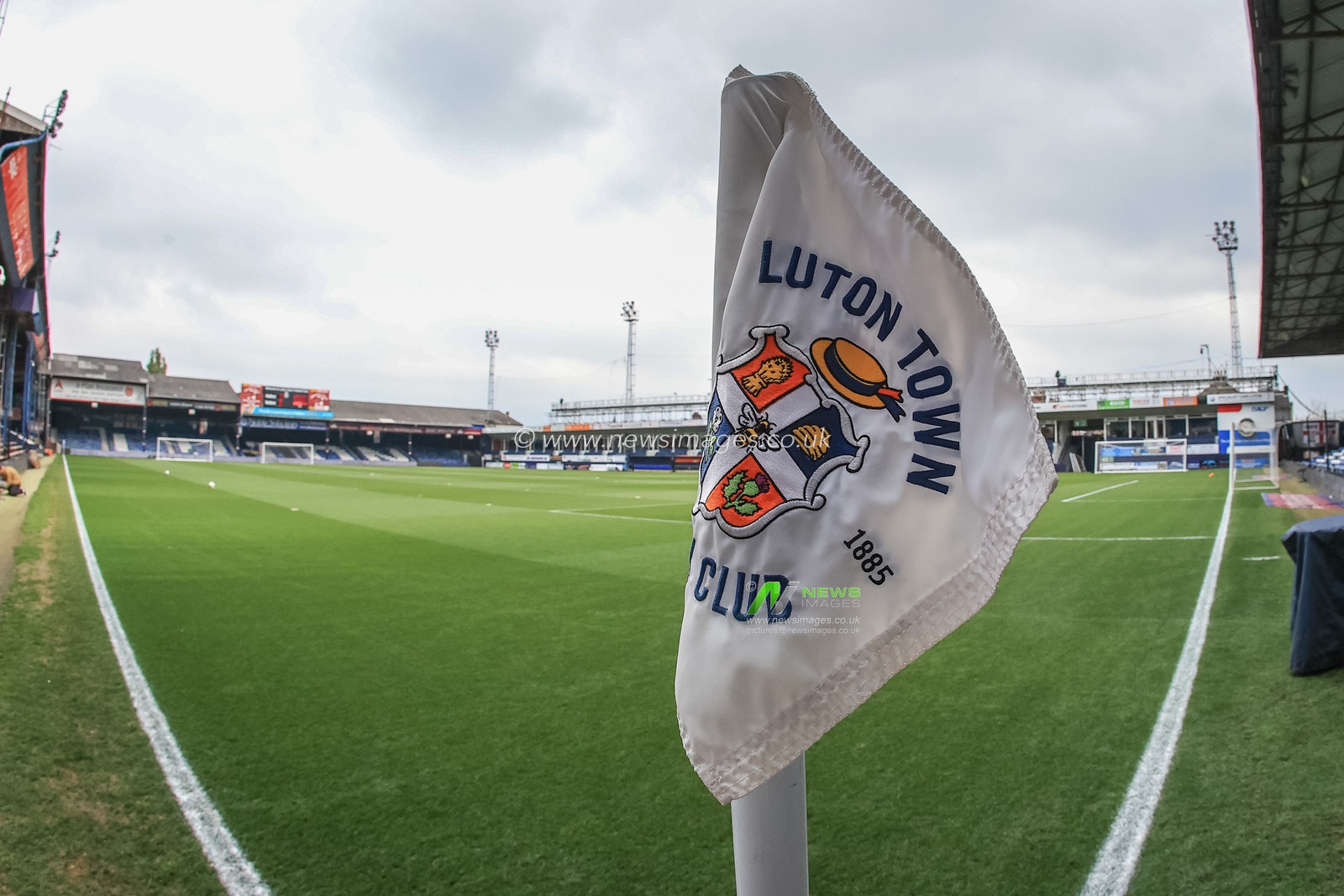 A general view of Kenilworth Road ahead of this afternoons Sky Bet Championship fixture, Luton Town v Blackpool