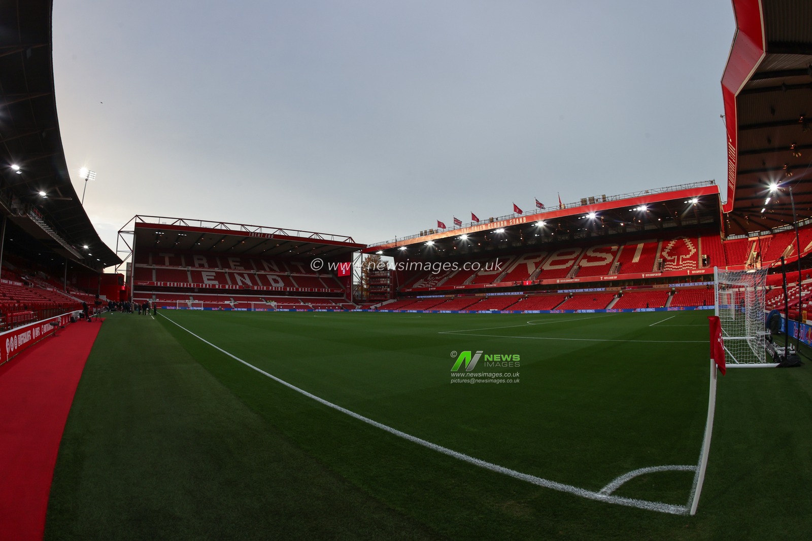A general view of the City Ground ahead of the Premier League match Nottingham Forest vs Crystal Palace at City Ground, Nottingham, United Kingdom, 21st October 2024

(Photo by Alfie Cosgrove/News Images)