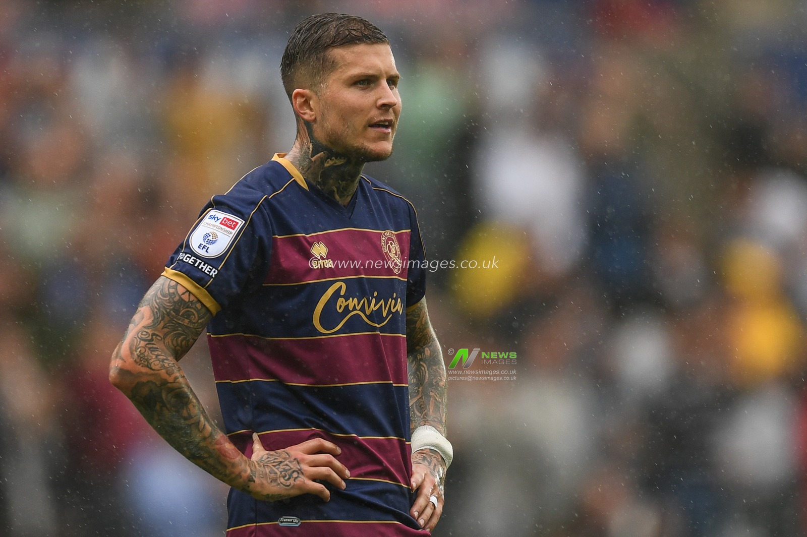 Lyndon Dykes #9 of QPR during the Sky Bet Championship match Swansea City vs Queens Park Rangers at Swansea.com Stadium, Swansea, United Kingdom, 3rd September 2022

(Photo by Mike Jones/News Images)