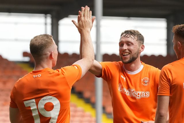 Pre-season friendly Blackpool v Hibernian