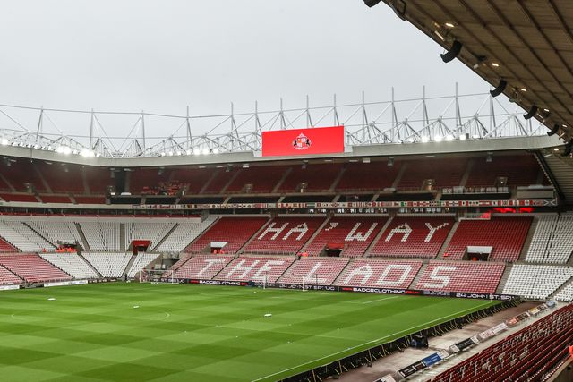 A general view of Stadium Of Light ahead of the Premier League match Sunderland vs Manchester United at Stadium Of Light, Sunderland, United Kingdom on 09 May 2026

(Photo by Alfie Cosgrove/News Images)