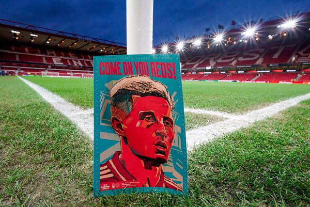 Elliot Anderson of Nottingham Forest in the match day program during the UEFA Europa League 
Knockout Round Play-offs match Nottingham Forest vs Fenerbahce at City Ground, Nottingham, United Kingdom on 26 February 2026

(Photo by Maynard Manyowa/News Images)