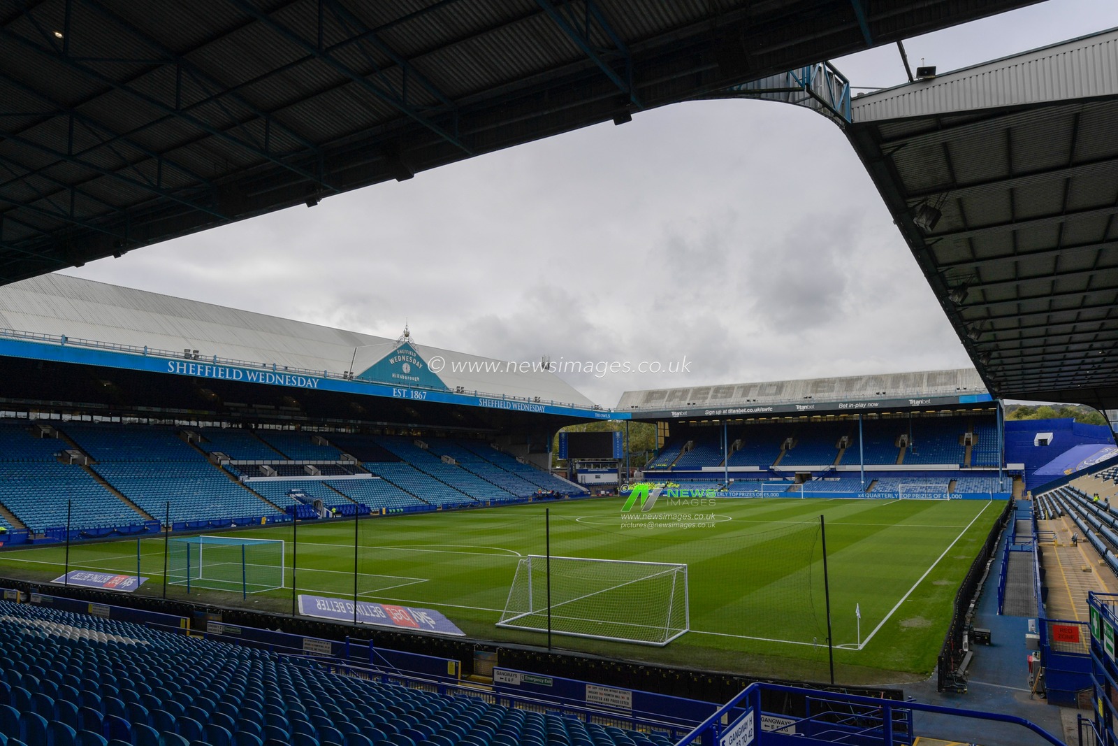 A general view of Hillsborough, the home of Sheffield Wednesday