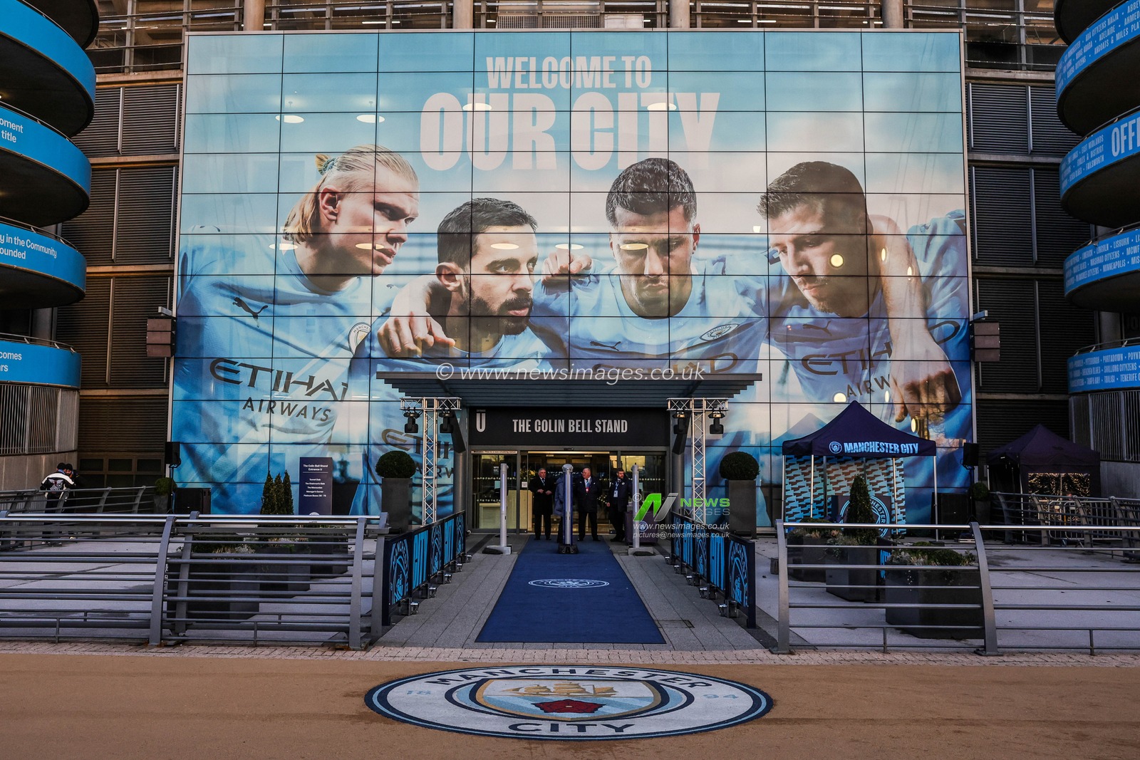 A general view of City of Manchester Stadium ahead of the UEFA Champions League Matchday 8 of 8 match Manchester City vs Galatasaray at City of Manchester Stadium, Manchester, United Kingdom on 28 January 2026

(Photo by Mark Cosgrove/News Images)