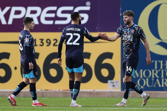 Sky Bet League 1 Exeter City v Blackpool