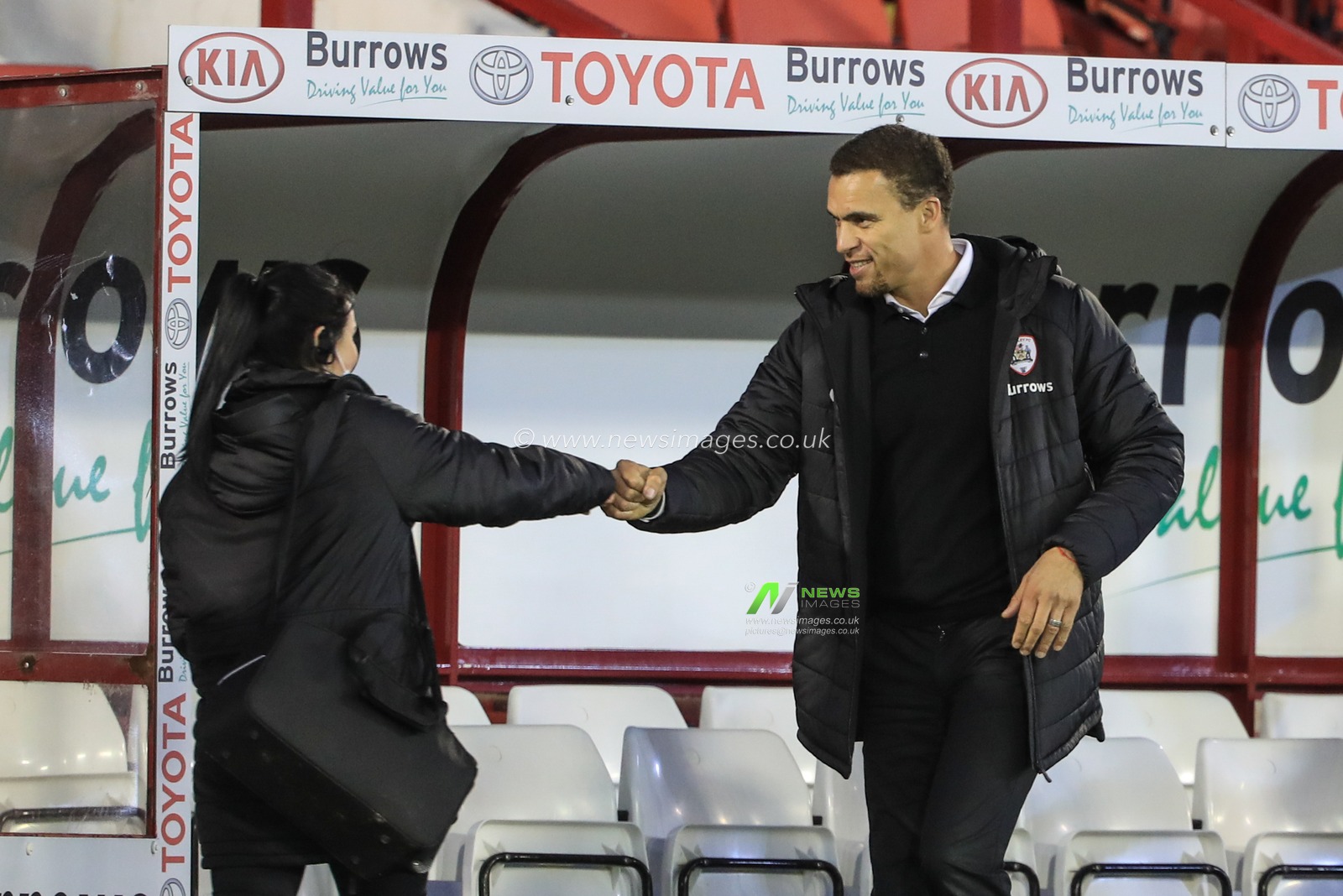Valerien Ismael manager of Barnsley celebrates his teams 1-0 win over Watford, 6 points in the first two games in charge at Barnsley