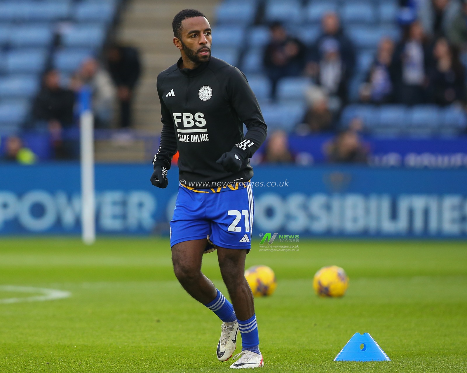 Ricardo Pereira of Leicester City during the pre-game warm up ahead of the Sky Bet Championship match Leicester City vs Huddersfield Town at King Power Stadium, Leicester, United Kingdom, 1st January 2024

(Photo by Gareth Evans/News Images)