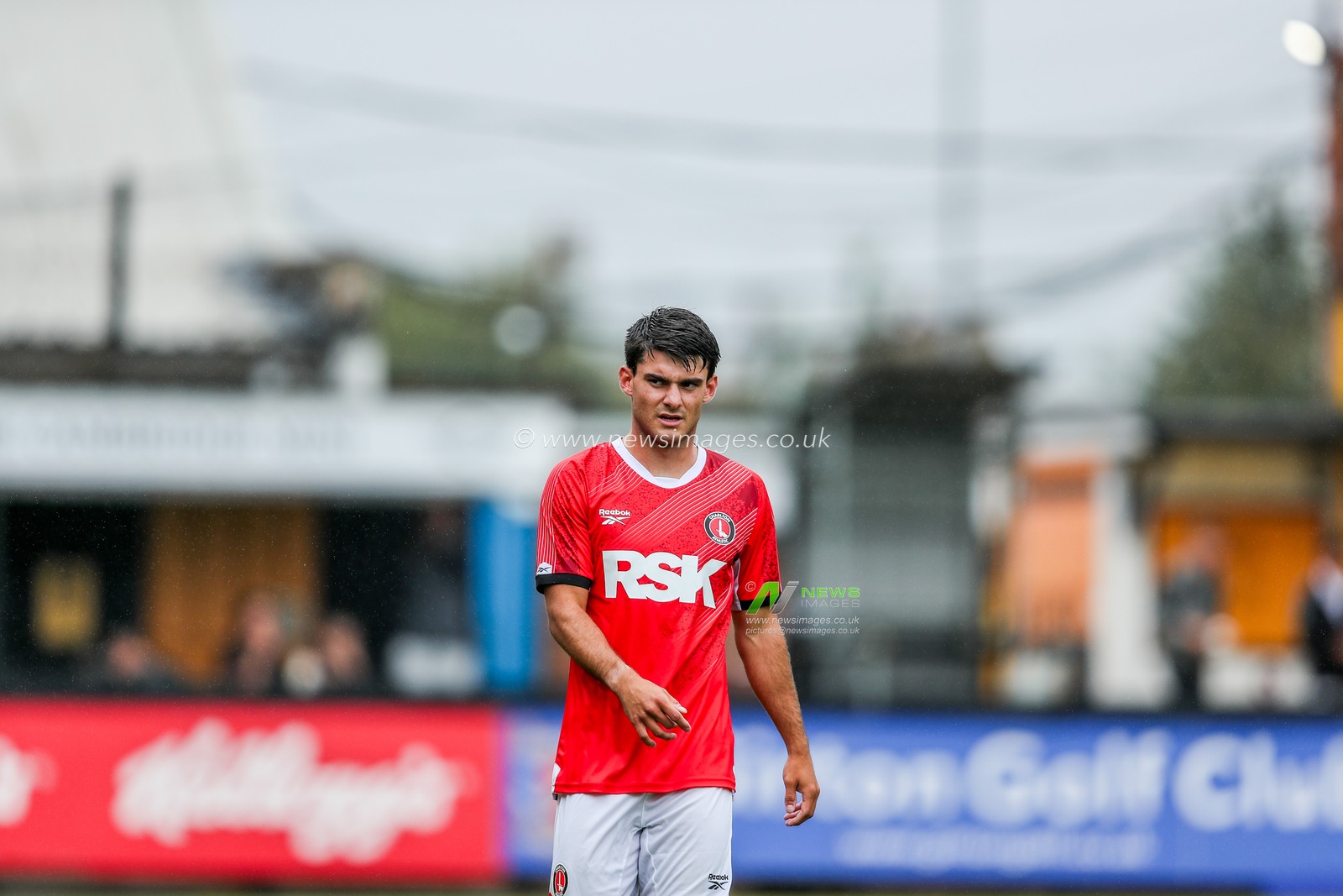Rob Apter of Charlton Athletic looks on during the Pre-season friendly match Cambridge United vs Charlton Athletic at Abbey Stadium, Cambridge, United Kingdom, 26th July 2025

(Photo by Izzy Poles/News Images)