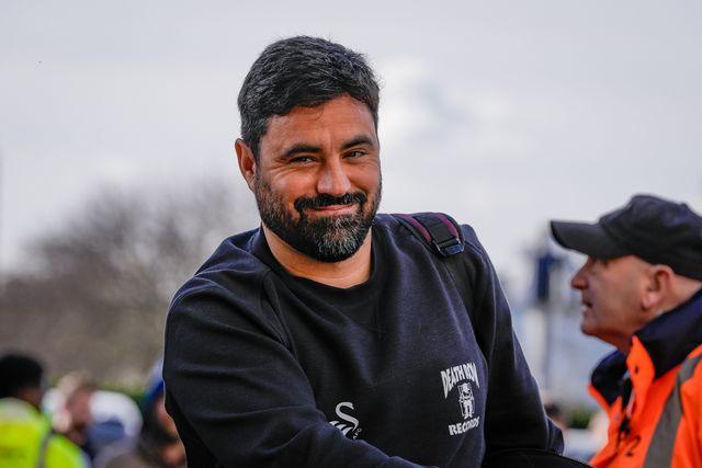 Vitor Matos manager of Swansea City arrives at the stadium prior to kick off during the Sky Bet Championship match Derby County vs Swansea City at Pride Park Stadium, Derby, United Kingdom on 14 February 2026

(Photo by Maynard Manyowa/News Images)