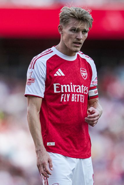 Martin Ødegaard of Arsenal during the Pre-season friendly match Arsenal vs Athletic Bilbao at Emirates Stadium, London, United Kingdom, 9th August 2025

(Photo by Harvey Murphy/News Images)