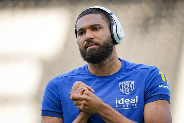 George Campbell of West Bromwich Albion inspects the pitch prior to kick off during the Sky Bet Championship match Derby County vs West Bromwich Albion at Pride Park Stadium, Derby, United Kingdom on 09 September 2026

(Photo by Maynard Manyowa/News Images)