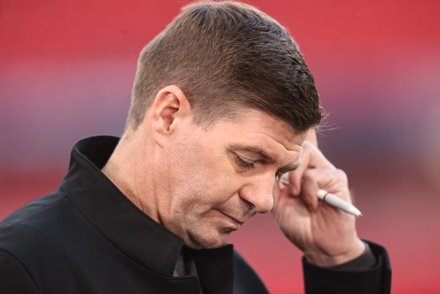 Former Liverpool legend Steven Gerrard is in attendance during the UEFA Champions League Matchday 1 of 8 match Liverpool vs Atletico Madrid at Anfield, Liverpool, United Kingdom on 09 September 2026

(Photo by Alfie Cosgrove/News Images)