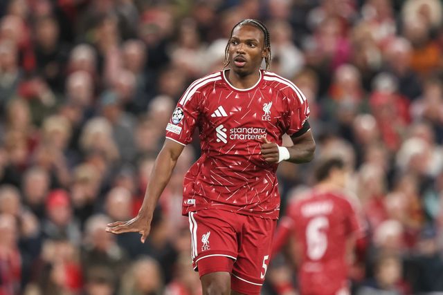 Jeremy Jacquet of Liverpool gives his team instructions during the UEFA Champions League Matchday 1 of 8 match Liverpool vs Atletico Madrid at Anfield, Liverpool, United Kingdom on 09 September 2026

(Photo by Alfie Cosgrove/News Images)