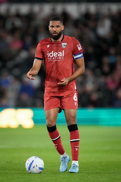 George Campbell of West Bromwich Albion controls the ball  during the Sky Bet Championship match Derby County vs West Bromwich Albion at Pride Park Stadium, Derby, United Kingdom on 09 September 2026

(Photo by Maynard Manyowa/News Images)