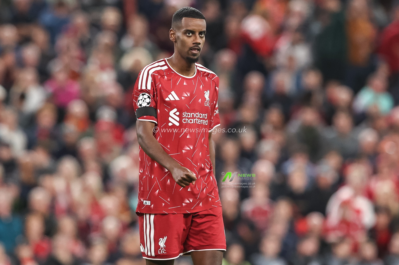 Alexander Isak of Liverpool during the UEFA Champions League Matchday 1 of 8 match Liverpool vs Atletico Madrid at Anfield, Liverpool, United Kingdom on 09 September 2026

(Photo by Alfie Cosgrove/News Images)