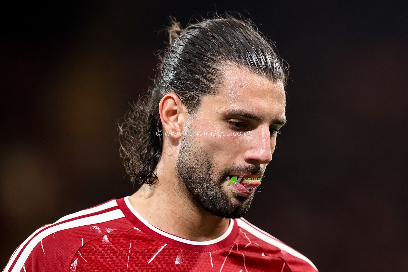 Dominik Szoboszlai of Liverpool sticks his tongue out during the UEFA Champions League Matchday 1 of 8 match Liverpool vs Atletico Madrid at Anfield, Liverpool, United Kingdom on 09 September 2026

(Photo by Alfie Cosgrove/News Images)