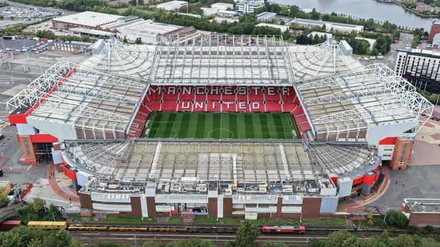 An aerial view of Old Trafford also known as the Theatre Of Dreams during the UEFA Champions League Matchday 1 of 8 match Manchester United vs Sabah FK at Old Trafford, Manchester, United Kingdom on 10 September 2026

(Photo by Mark Cosgrove/News Images)