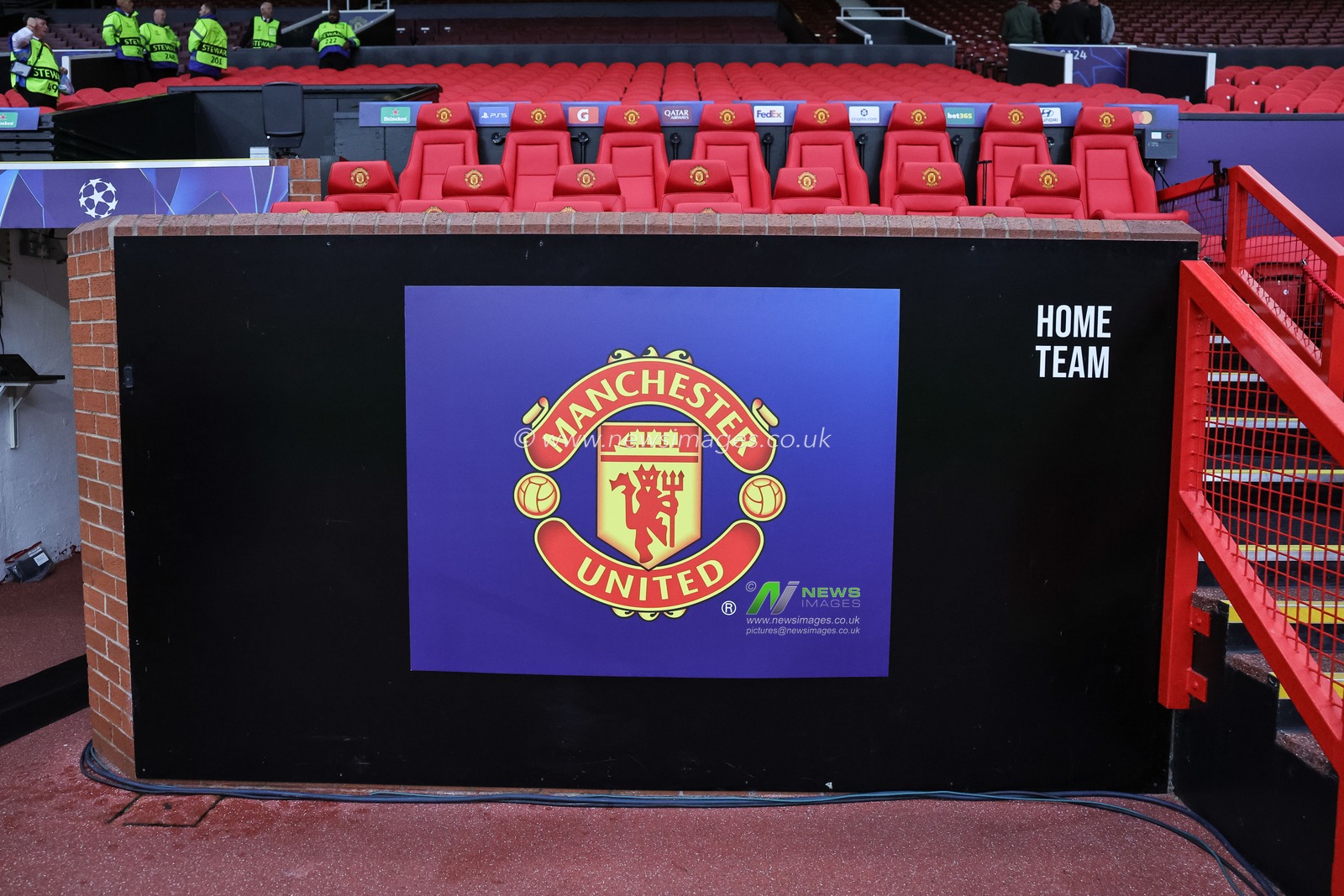 Manchester Untied home bench during the UEFA Champions League Matchday 1 of 8 match Manchester United vs Sabah FK at Old Trafford, Manchester, United Kingdom on 10 September 2026

(Photo by Mark Cosgrove/News Images)