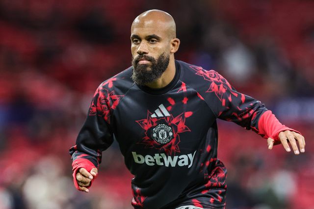 Bryan Mbeumo of Manchester United in the pregame warmup session during the UEFA Champions League Matchday 1 of 8 match Manchester United vs Sabah FK at Old Trafford, Manchester, United Kingdom on 10 September 2026

(Photo by Mark Cosgrove/News Images)