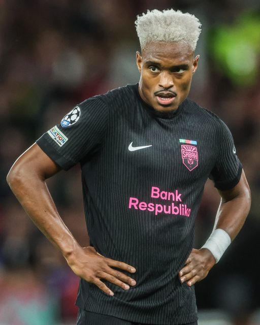 Joy-Lance Mickels of Sabah FK during the UEFA Champions League Matchday 1 of 8 match Manchester United vs Sabah FK at Old Trafford, Manchester, United Kingdom on 10 September 2026

(Photo by Mark Cosgrove/News Images)