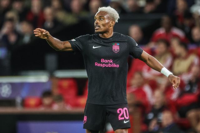 Joy-Lance Mickels of Sabah FK gives his team instructions during the UEFA Champions League Matchday 1 of 8 match Manchester United vs Sabah FK at Old Trafford, Manchester, United Kingdom on 10 September 2026

(Photo by Mark Cosgrove/News Images)