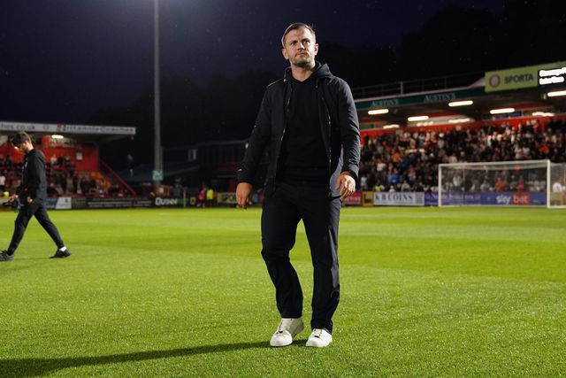 Jack Wilshere manager of Luton Town during the Sky Bet League One match Stevenage vs Luton Town at Lamex Stadium, Stevenage, United Kingdom on 10 September 2026

(Photo by Harvey Murphy/News Images)