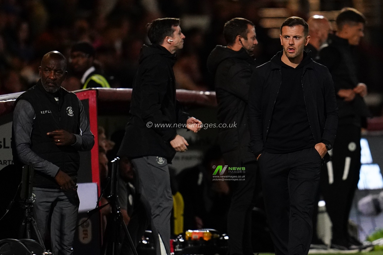 Jack Wilshere manager of Luton Town during the Sky Bet League One match Stevenage vs Luton Town at Lamex Stadium, Stevenage, United Kingdom on 10 September 2026

(Photo by Harvey Murphy/News Images)