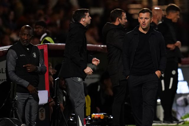Jack Wilshere manager of Luton Town during the Sky Bet League One match Stevenage vs Luton Town at Lamex Stadium, Stevenage, United Kingdom on 10 September 2026

(Photo by Harvey Murphy/News Images)
