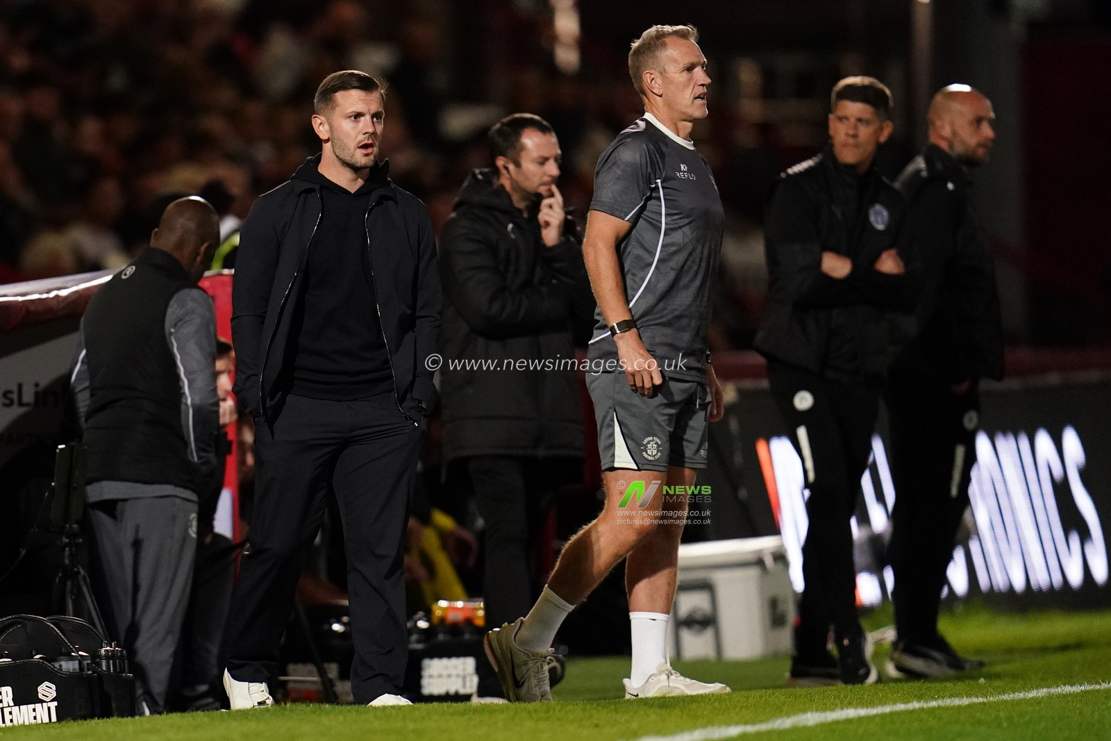 Jack Wilshere manager of Luton Town during the Sky Bet League One match Stevenage vs Luton Town at Lamex Stadium, Stevenage, United Kingdom on 10 September 2026

(Photo by Harvey Murphy/News Images)