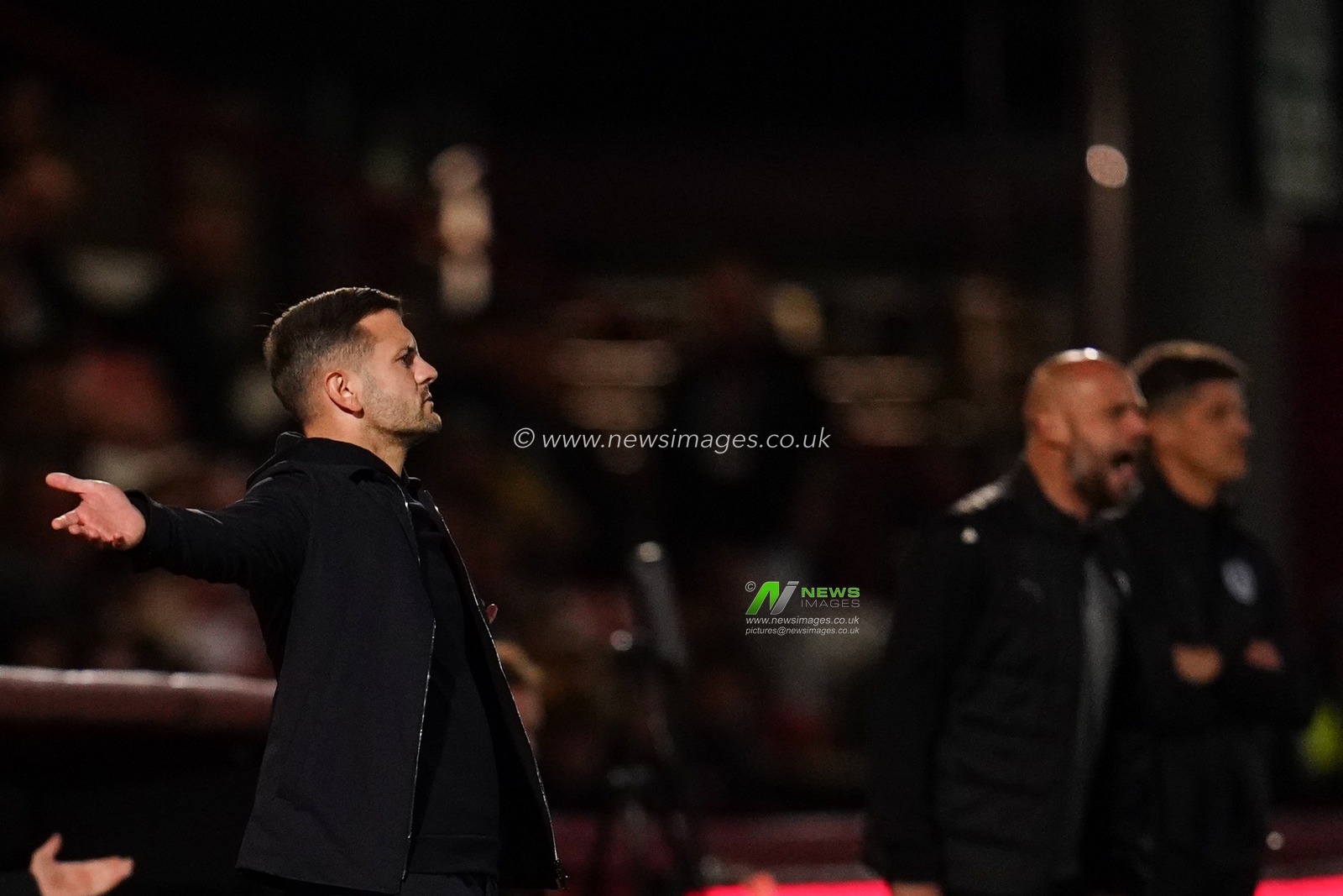Jack Wilshere manager of Luton Town during the Sky Bet League One match Stevenage vs Luton Town at Lamex Stadium, Stevenage, United Kingdom on 10 September 2026

(Photo by Harvey Murphy/News Images)