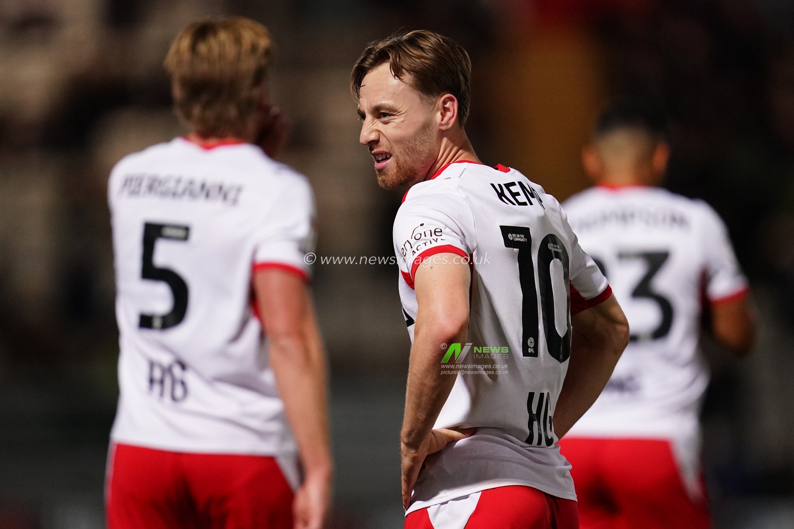 Dan Kemp of Stevenage during the Sky Bet League One match Stevenage vs Luton Town at Lamex Stadium, Stevenage, United Kingdom on 10 September 2026

(Photo by Harvey Murphy/News Images)