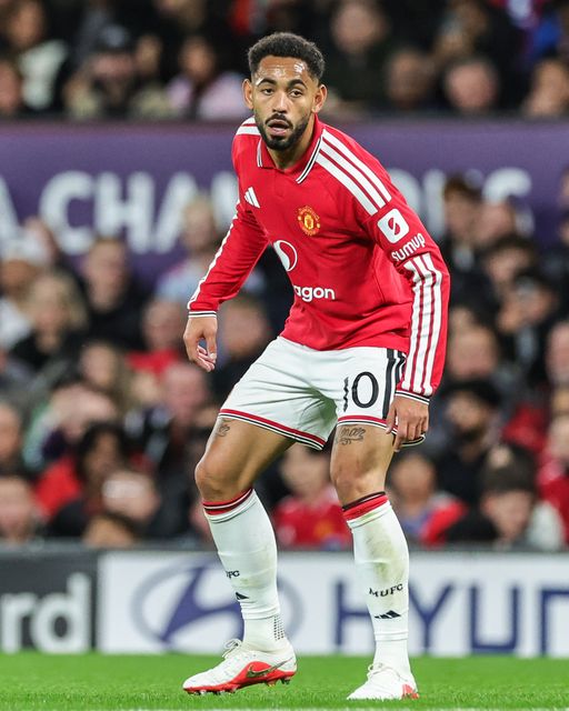 Matheus Cunha of Manchester United during the UEFA Champions League Matchday 1 of 8 match Manchester United vs Sabah FK at Old Trafford, Manchester, United Kingdom on 10 September 2026

(Photo by Mark Cosgrove/News Images)