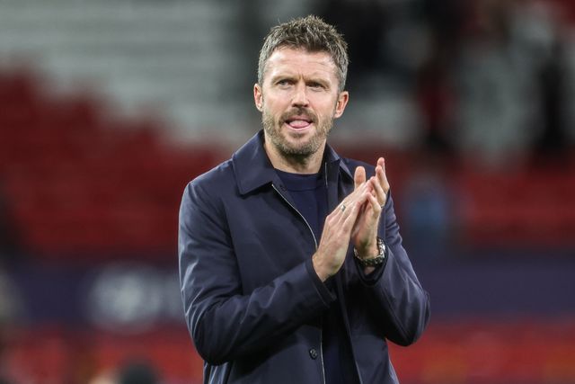 Michael Carrick manager of Manchester United applauds the fans after the game during the UEFA Champions League Matchday 1 of 8 match Manchester United vs Sabah FK at Old Trafford, Manchester, United Kingdom on 10 September 2026

(Photo by Mark Cosgrove/News Images)
