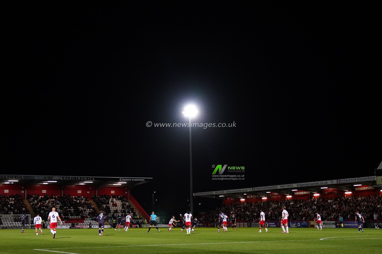 during the Sky Bet League One match Stevenage vs Luton Town at Lamex Stadium, Stevenage, United Kingdom on 10 September 2026

(Photo by Harvey Murphy/News Images)