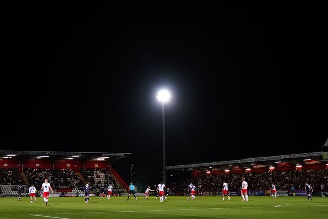during the Sky Bet League One match Stevenage vs Luton Town at Lamex Stadium, Stevenage, United Kingdom on 10 September 2026

(Photo by Harvey Murphy/News Images)